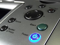 Printer facia