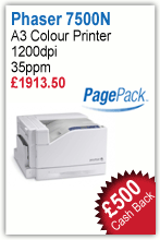 Xerox Phaser 7500 PagePack Printer