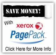 Xerox PagePack - control your printer costs